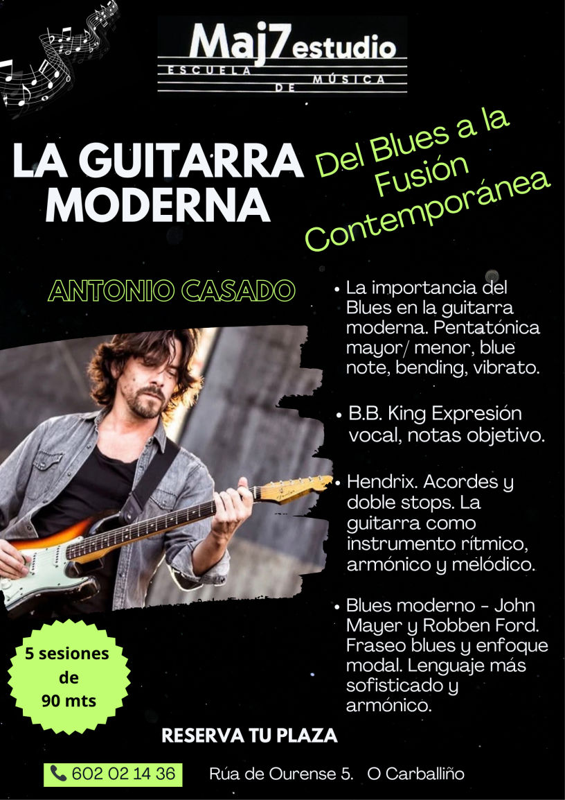 Curso de Guitarra moderna