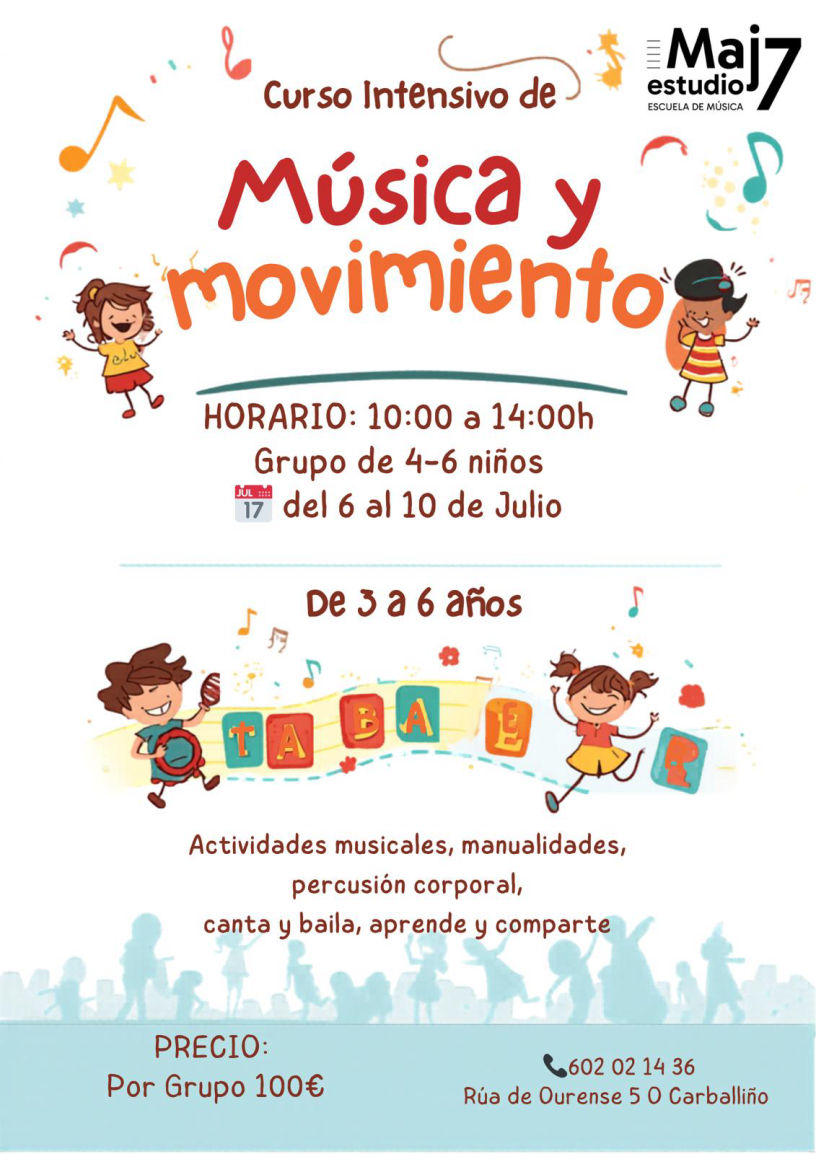 Curso de Música y Movimiento