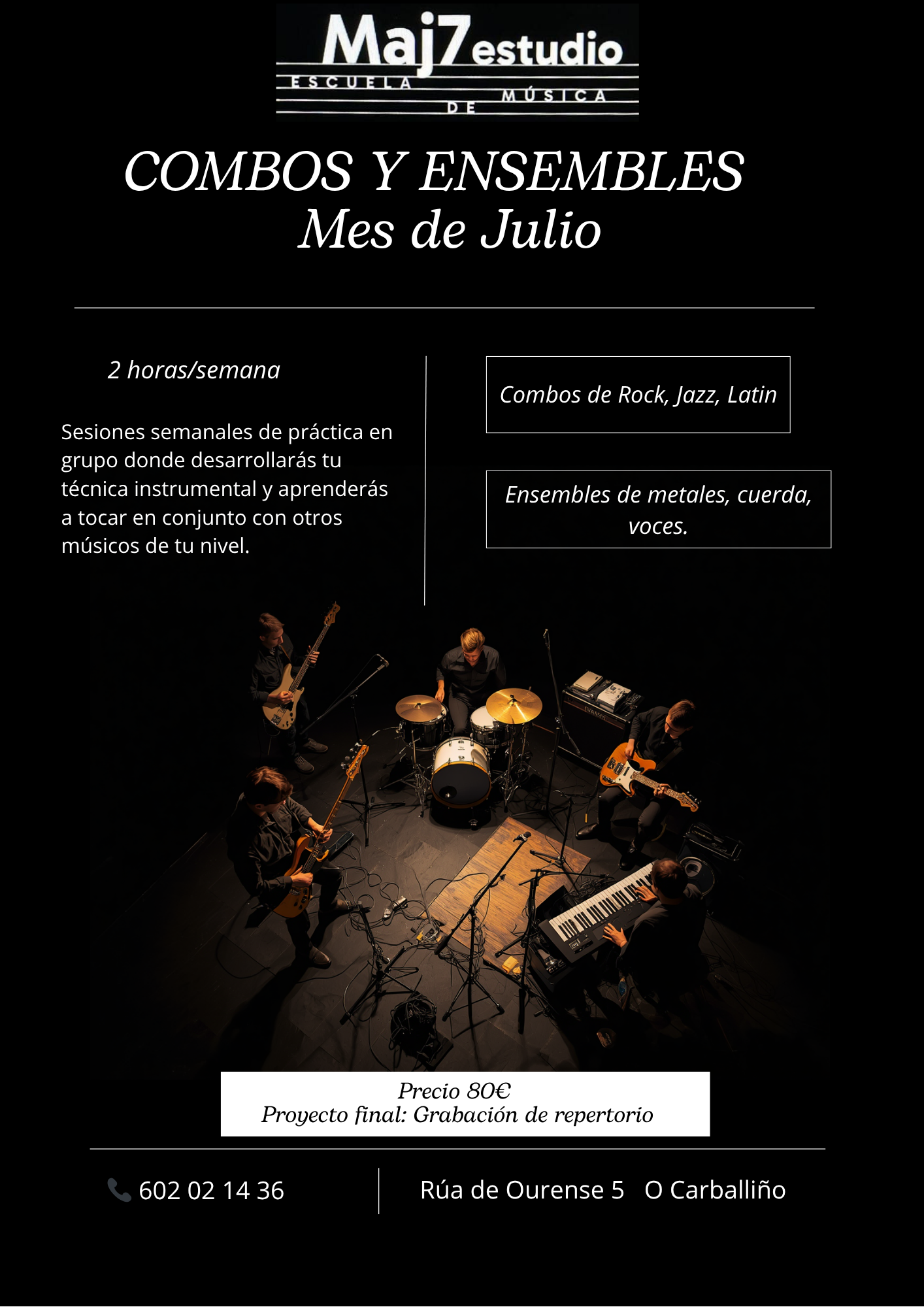 Combos y Ensembles Julio