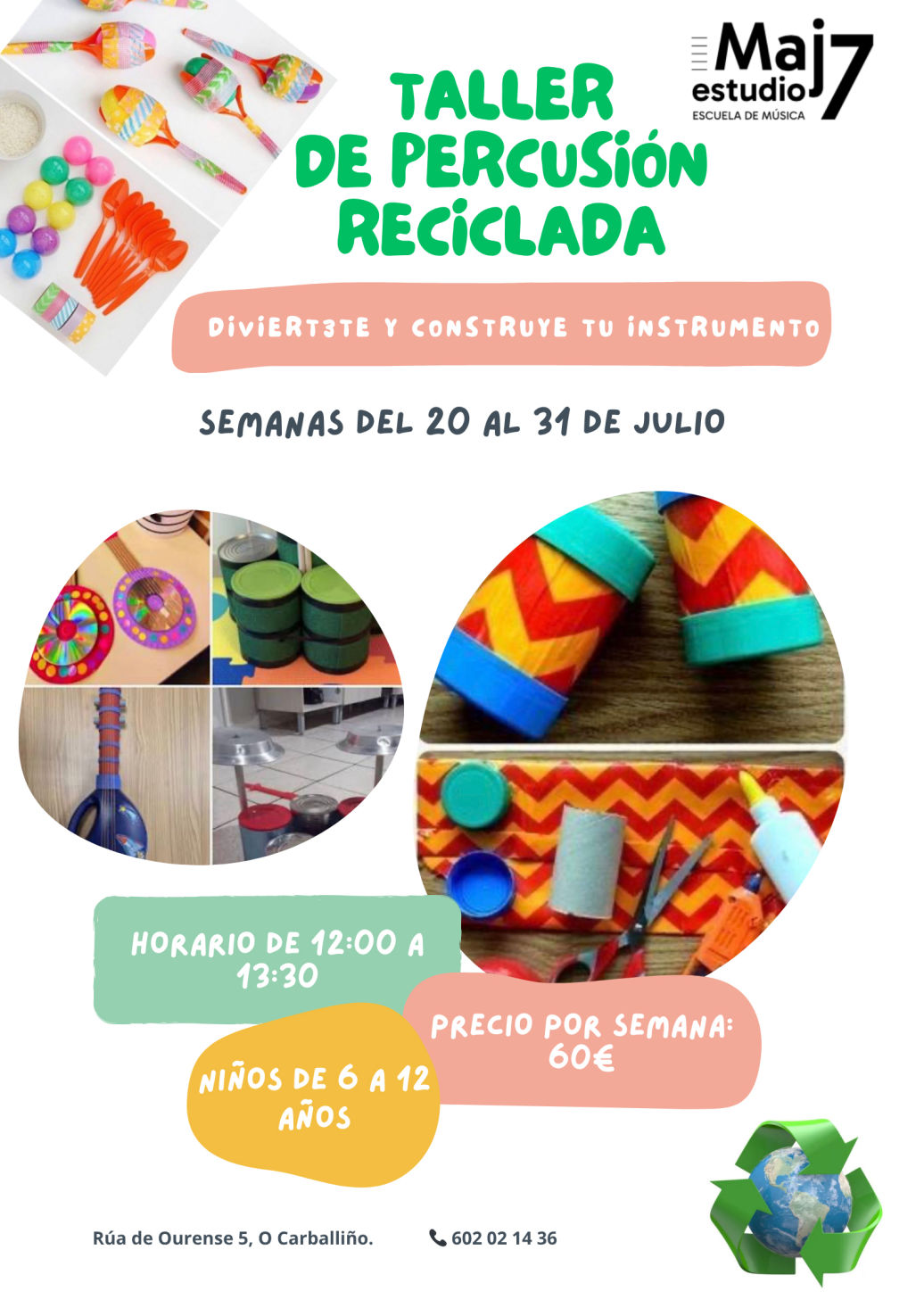 Taller de Percusión Reciclada
